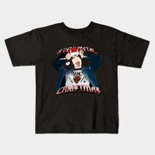 A very metal Christmas Kids T-Shirt